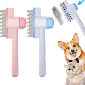 Free when bundled New 2 pet Pink and Blue hair brush
